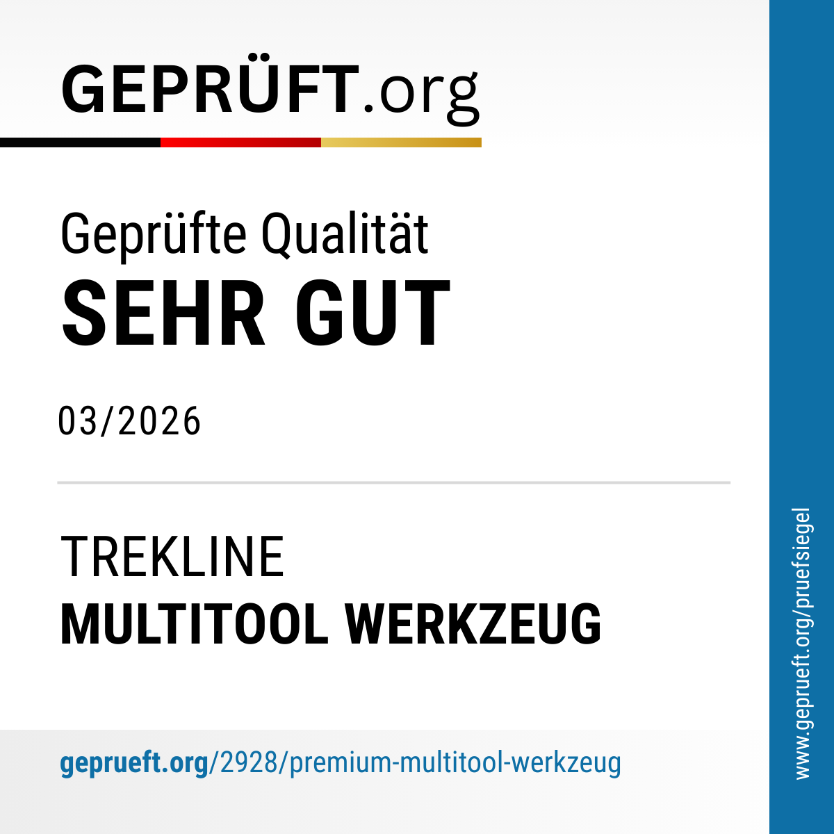 Geprüfte Qualität