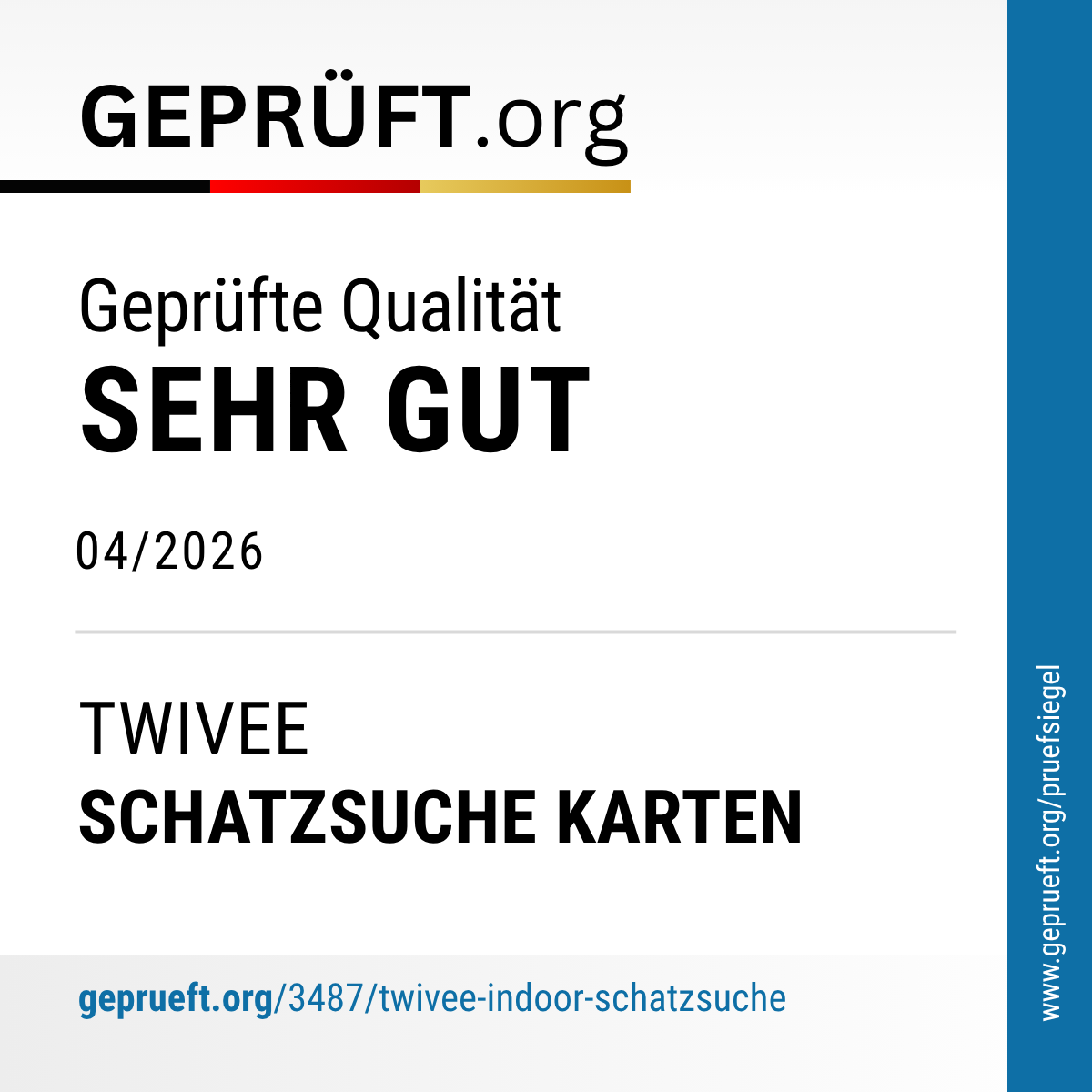 Geprüfte Qualität