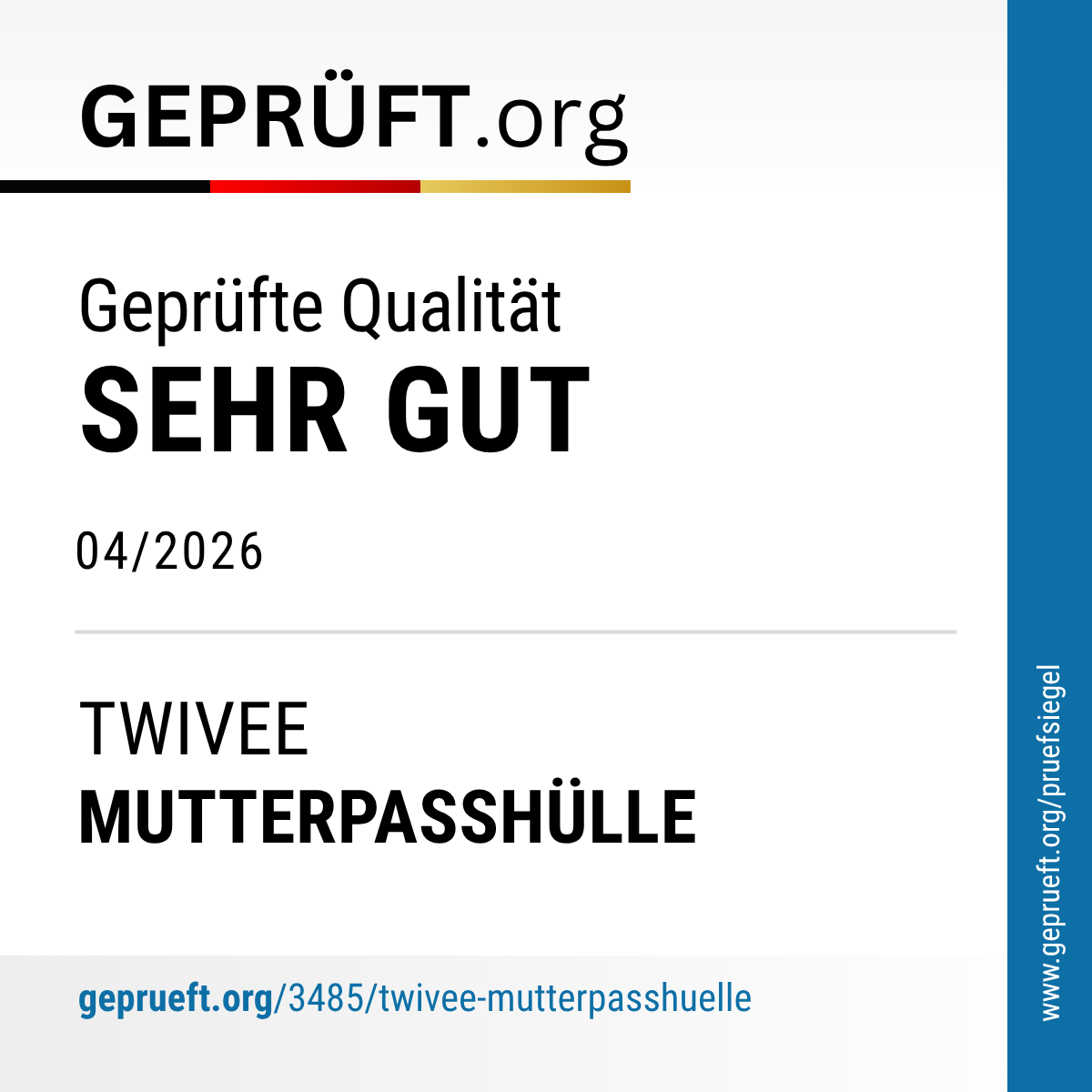 Geprüfte Qualität