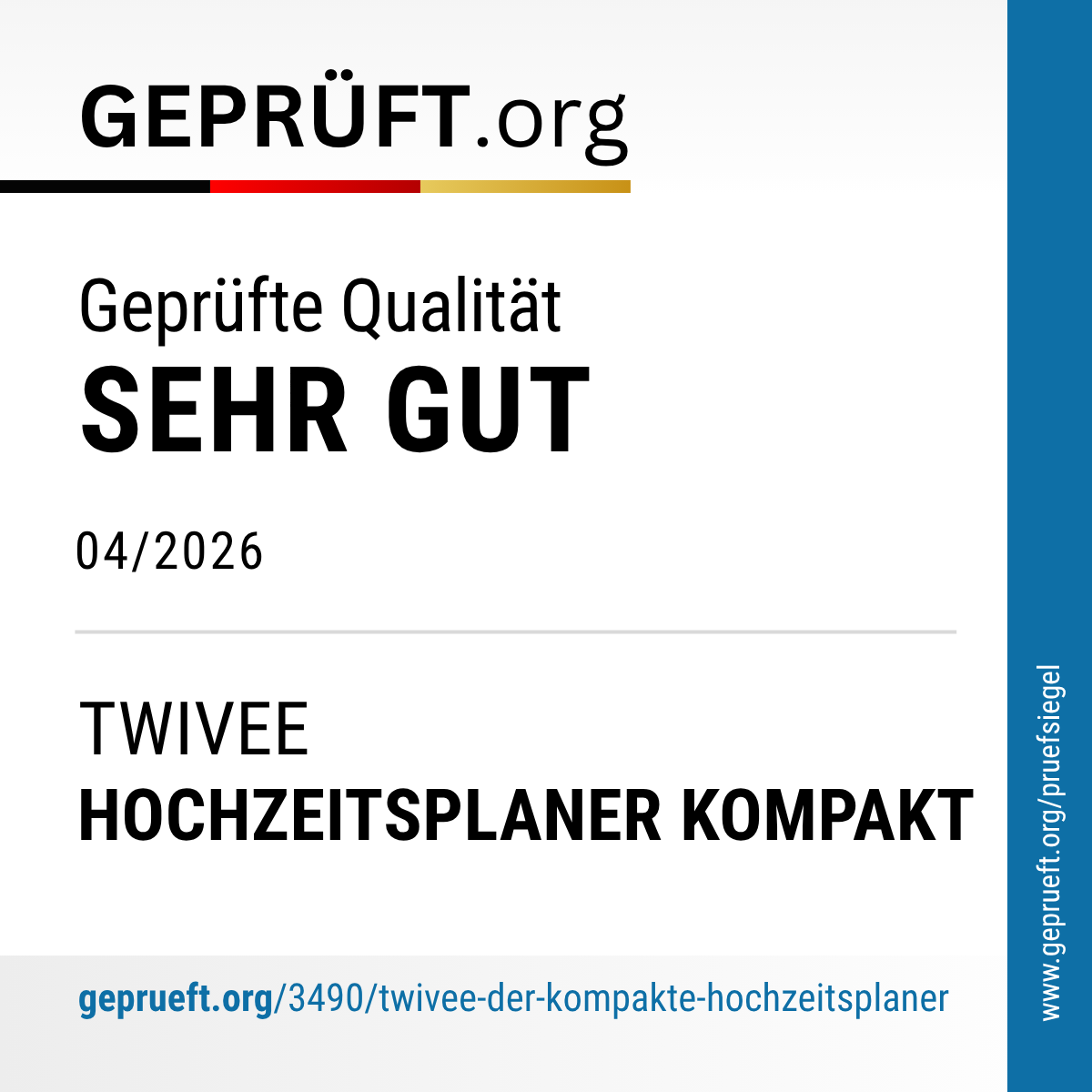 Geprüfte Qualität