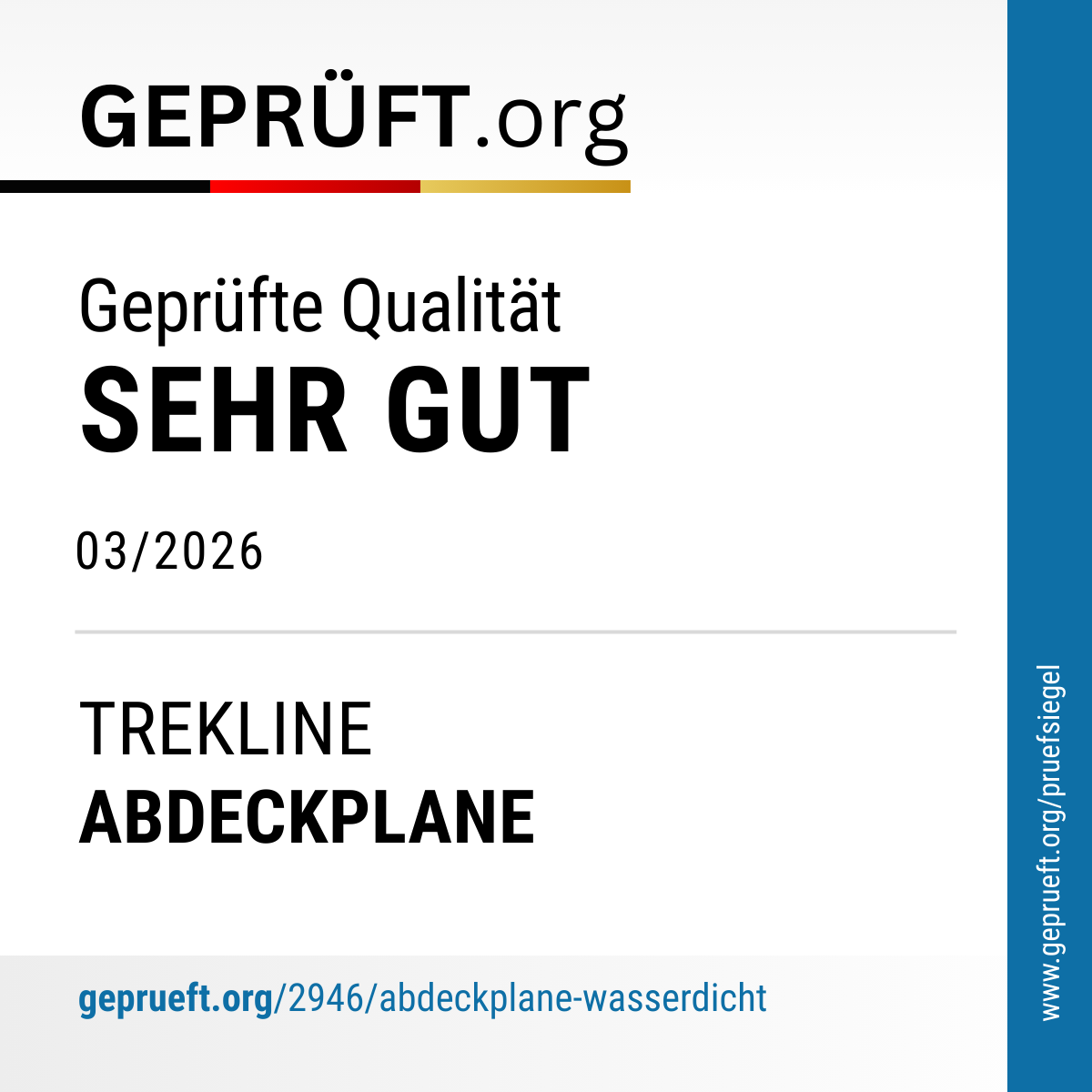 Geprüfte Qualität
